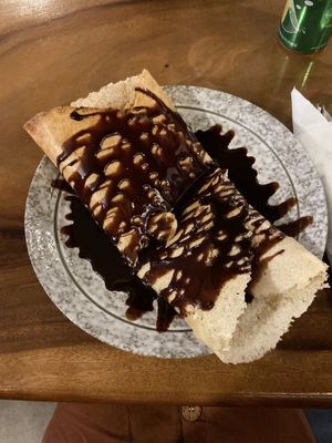 Chocolate and banana at Masala Dosa Street Kitchen - MDSK in Phnom Penh