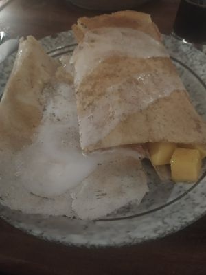 Mango coconut dosa at Masala Dosa Street Kitchen - MDSK in Phnom Penh