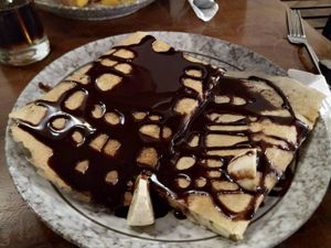 Banana chocolate dosa at Masala Dosa Street Kitchen - MDSK in Phnom Penh