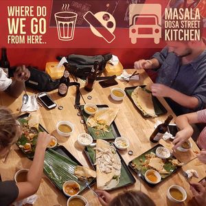 Where do we go from here? at Masala Dosa Street Kitchen - MDSK in Phnom Penh
