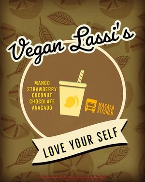Treat your self with Vegan Lassi's at Masala Dosa Street Kitchen - MDSK in Phnom Penh