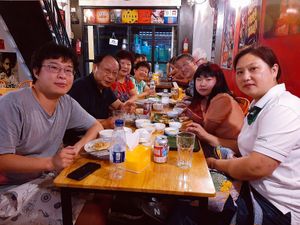 Chinese Vegans at Masala Dosa Street Kitchen - MDSK in Phnom Penh