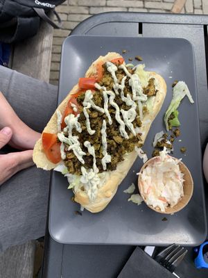 Seawhoarma at Blondi Katwijk in Katwijk Aan Zee