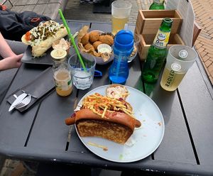 Cheers!! 👌🏼 at Blondi Katwijk in Katwijk Aan Zee