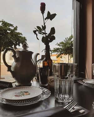 Vegan high tea! at Blondi Katwijk in Katwijk Aan Zee