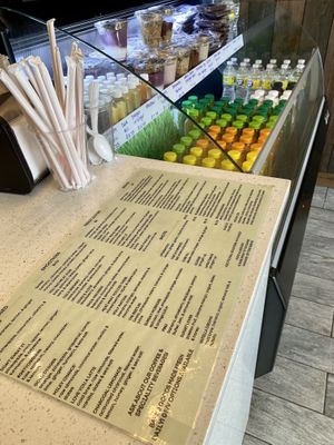   at Root & Vine Juice Bar in Bronxville