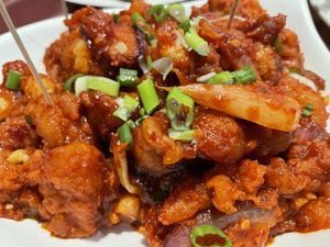 Gobi Manchurian at Tandoori Grill in Katy