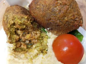Pumpkin Kebbe at 365 Foodstore in Greensborough