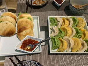 Delicious ! at Qīng Lián SùShí in Dunhuang