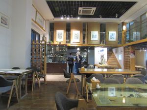 Inside  at Qīng Lián SùShí in Dunhuang