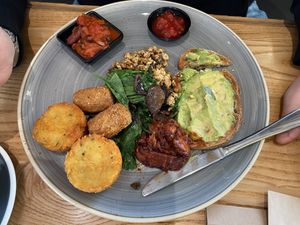 Vegan Society breakfast   at Cafe Society in Queenstown