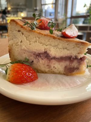 Strawberry cheesecake   at Pyeongsangshi 평상시 in Seoul
