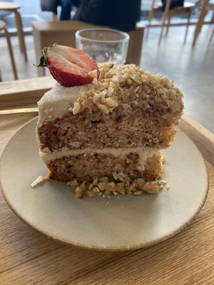 Carrot cake  at Pyeongsangshi 평상시 in Seoul