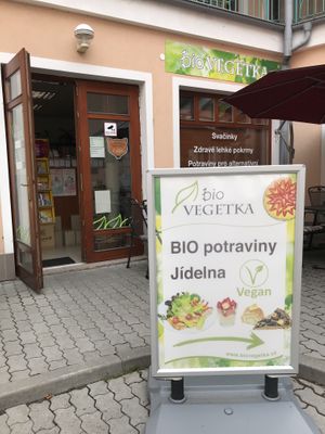 Bio Vegetka outside  at Bio Vegetka in Marianske Lazne