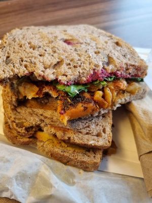 Stulle at vevi Café - vegan specialities in Cologne