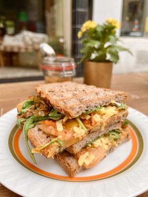 Kimaro-Stulle 👍🏻  at vevi Café - vegan specialities in Cologne
