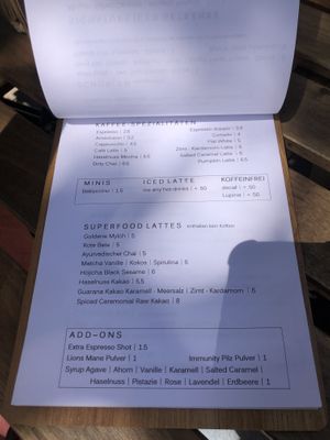 Drinks   at vevi Café - vegan specialities in Cologne