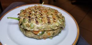 Vegan sandwich at vevi Café - vegan specialities in Cologne