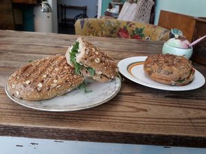 Vegan Sandwiches at vevi Café - vegan specialities in Cologne