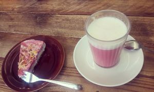 Pink Dreams at vevi Café - vegan specialities in Cologne