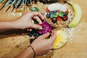 Smoothie bowl! at Lizzy's All Natural - Changhua in Shanghai