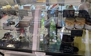 Main display case at Rawissima in Sibiu