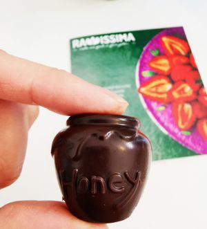 Praline raw vegan at Rawissima in Sibiu