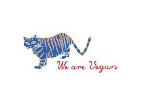 “We are Vegan” logo mark  at Shizen Inu - We Are Vegan Cafe - 自然いぬ   in Yomitan