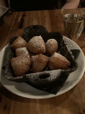 Beignet (vegan with no sauce)  at Southern Social in Vero Beach