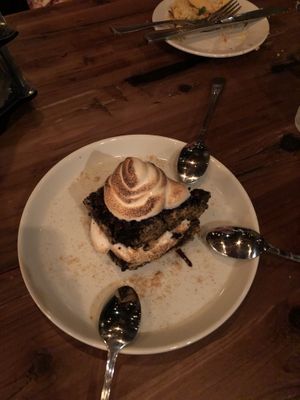 S’mores brownie  at Southern Social in Vero Beach