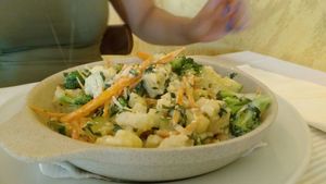 Vegan option with only vegetables. Amazing! at Abrigo da Alma in Tomar