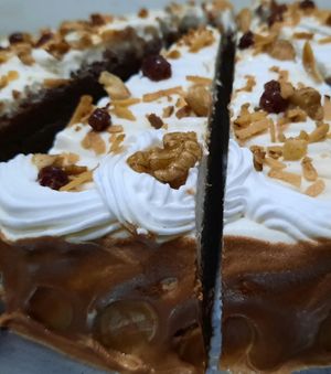 Loving Hut Kinshasa Vegan Cream Cake  at Loving Hut in Kinshasa