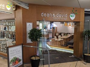 Entrance at Dean & David - JFK in Luxembourg City