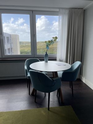 View of the dunes  at Grand Hotel Opduin in De Koog