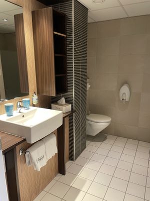 Bathroom  at Grand Hotel Opduin in De Koog