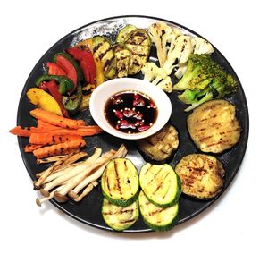 Grilled veggies at Silvio's Bistro in Bangkok