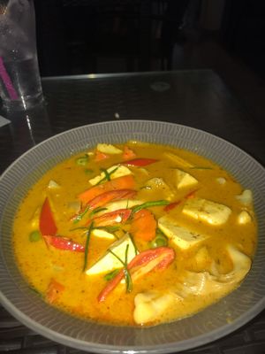 Best Panang Curry ever!!! at Silvio's Bistro in Bangkok