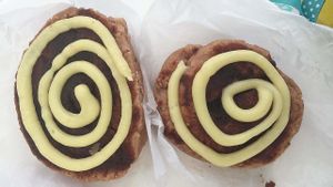 Cinnamon Rolls with Cream Cheeze Frosting  at TonTon's Artisan Affections in Talent