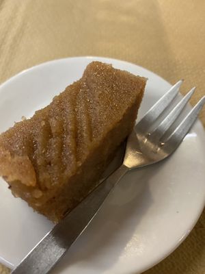 Desert on the house   at Noah's Ark in Kos