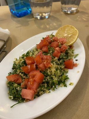 tabuleh  at Noah's Ark in Kos