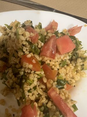 Tabuleh  at Noah's Ark in Kos