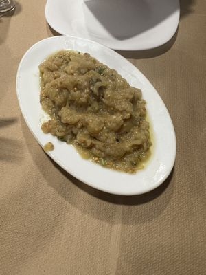 Eggplant salad   at Noah's Ark in Kos