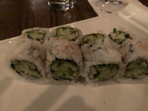 Cucumber roll at Niu in Chicago