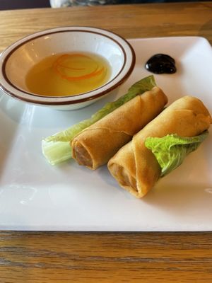Spring rolls  at Funju in Wallingford
