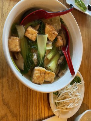 Vegan pho   at Funju in Wallingford