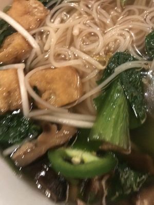 Vegan Pho  at Funju in Wallingford