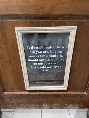 Funny sign #Veganuary at EddieWorld in Yermo