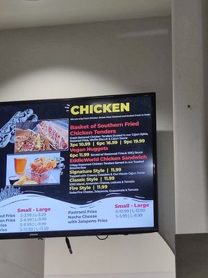 Vegan nuggets at EddieWorld in Yermo