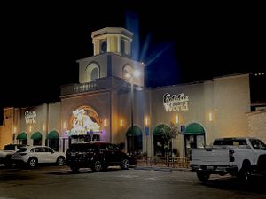 Outside  at EddieWorld in Yermo
