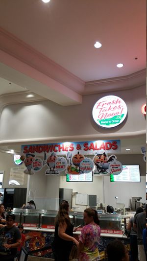 Salads at EddieWorld in Yermo